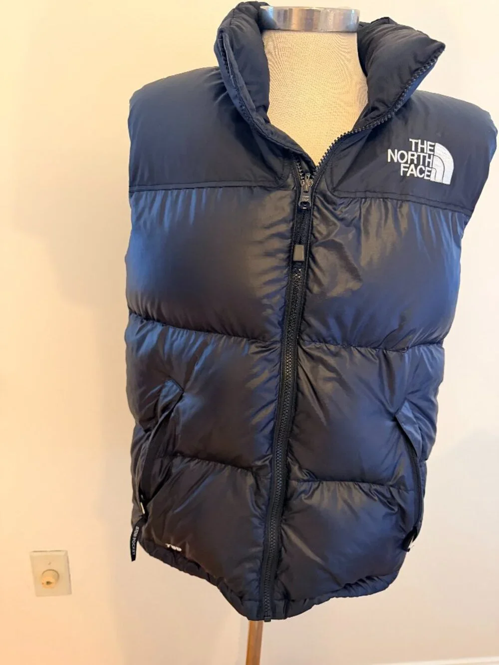 Mens The North Face Hydrenalite Down Puffer Vest SMALL Black
